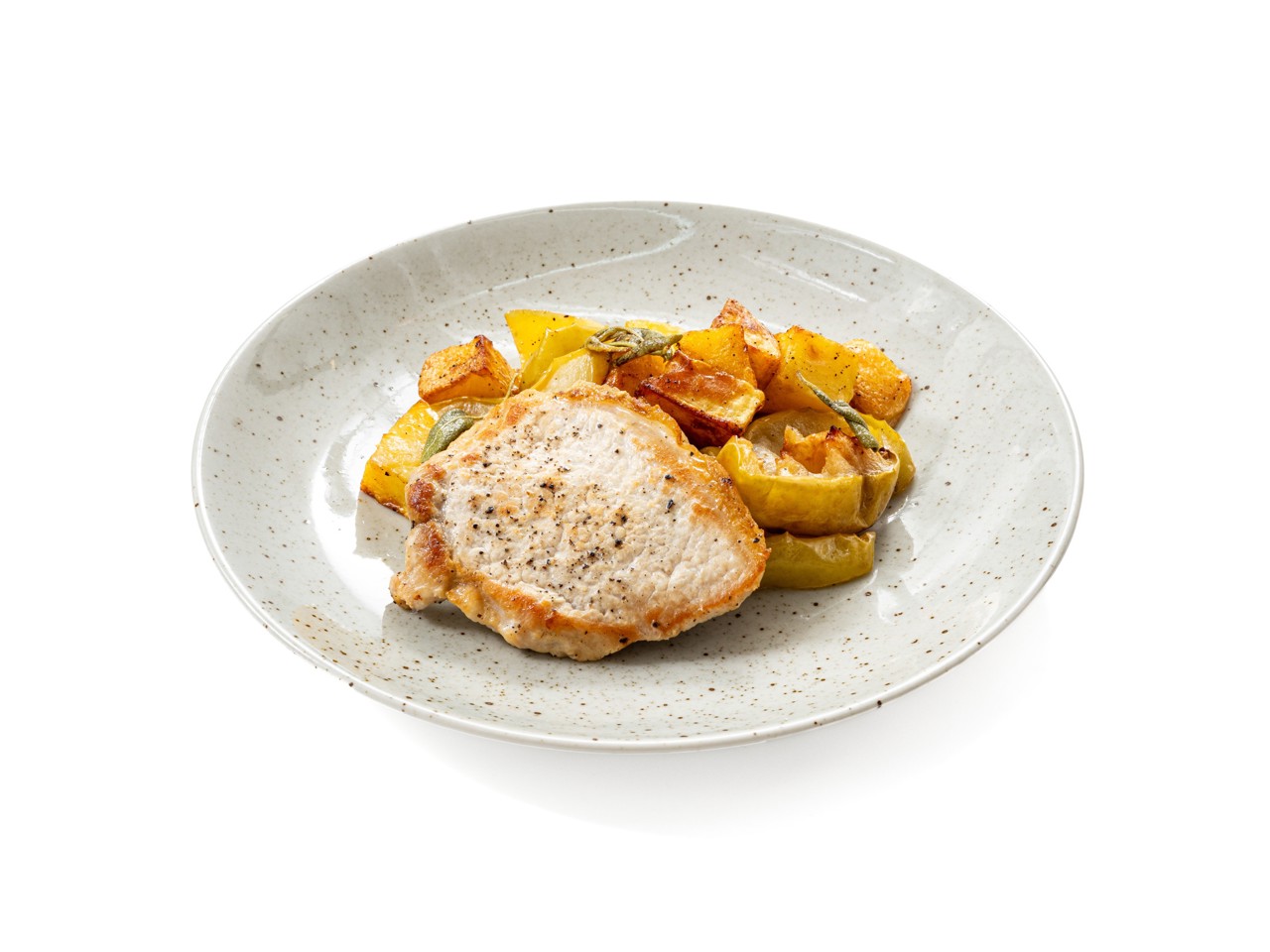 Pork with Apples and Potatoes