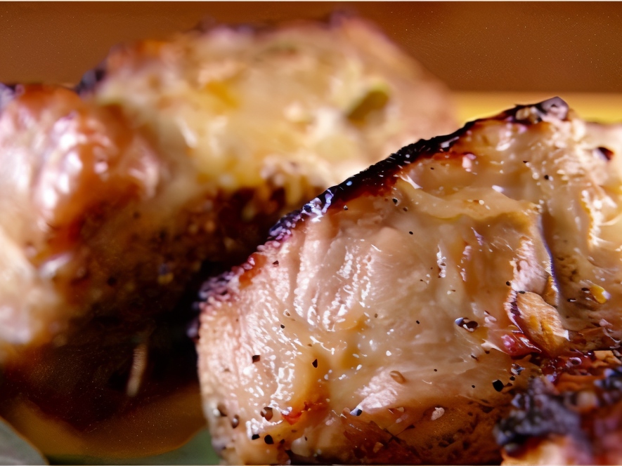 Grilled Pork Calzone