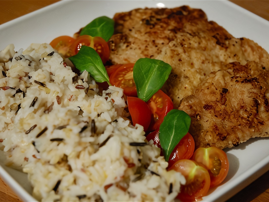 Pork Schnitzel in Bran