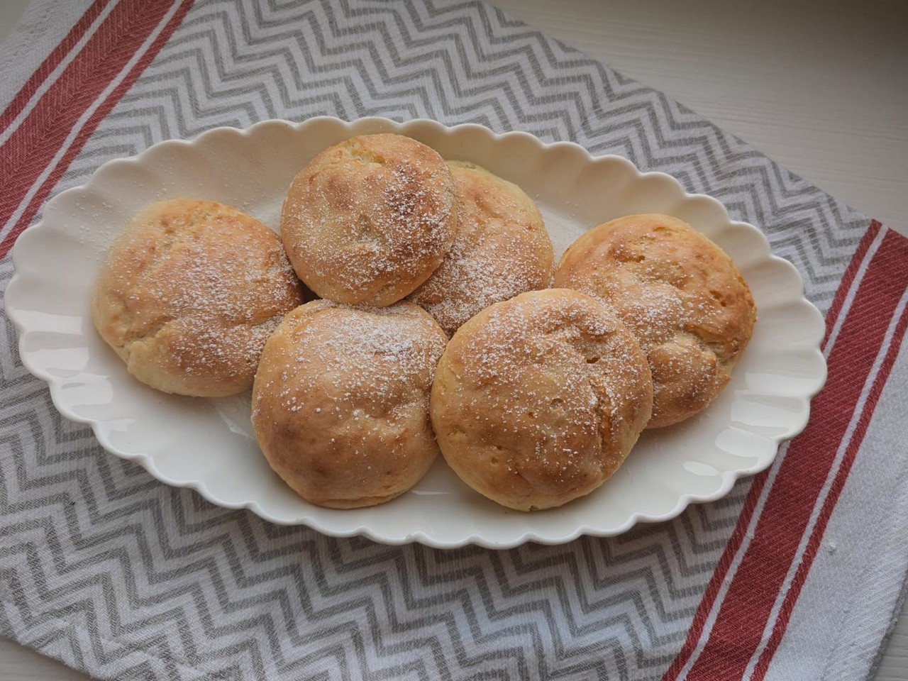 Oven-Baked Cheese Pancakes