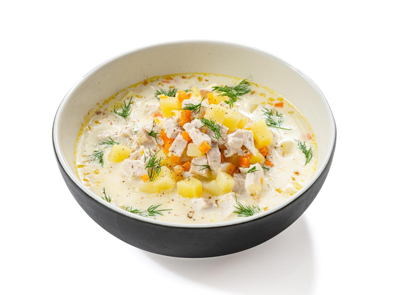 Cheesy Chicken Soup