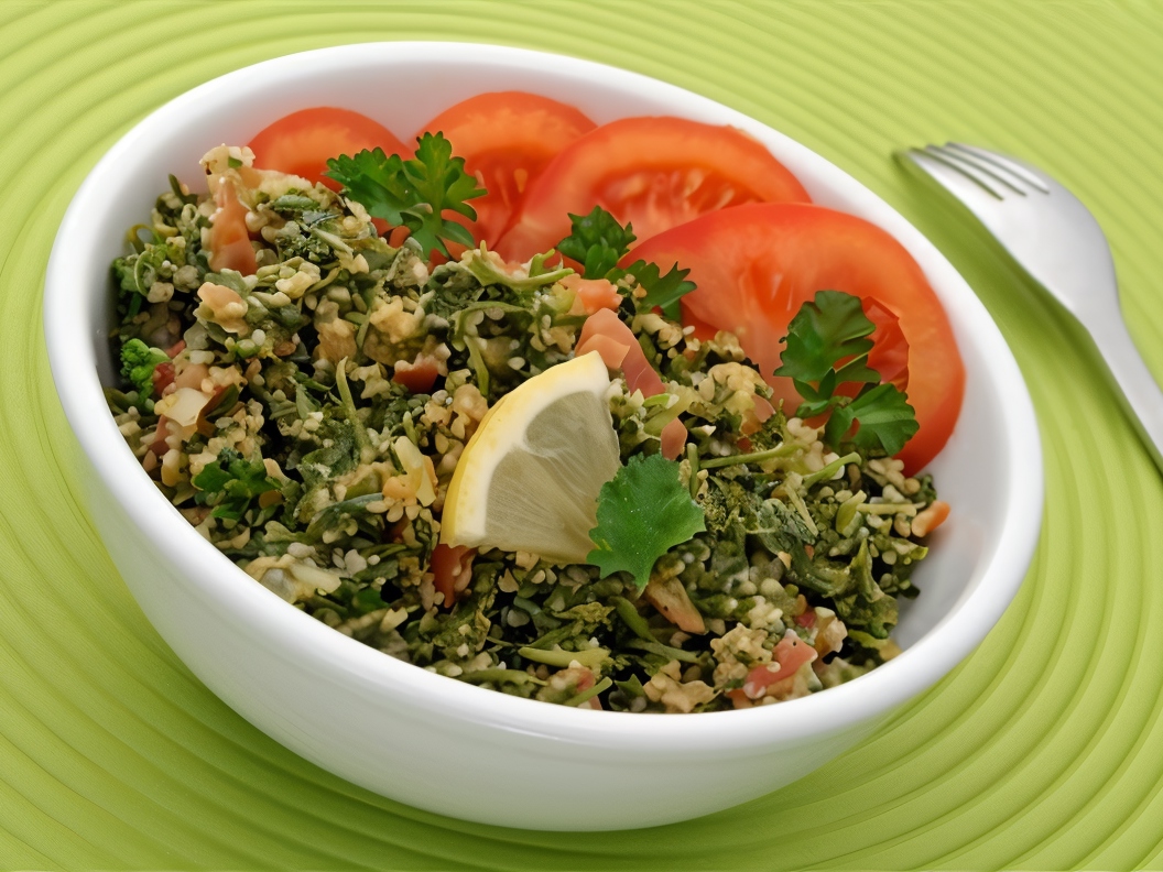 Tabbouleh with Red Onion