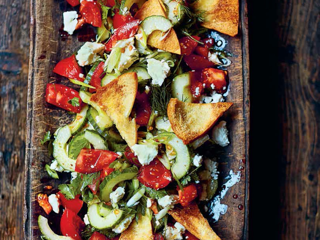 Tajik Bread Salad