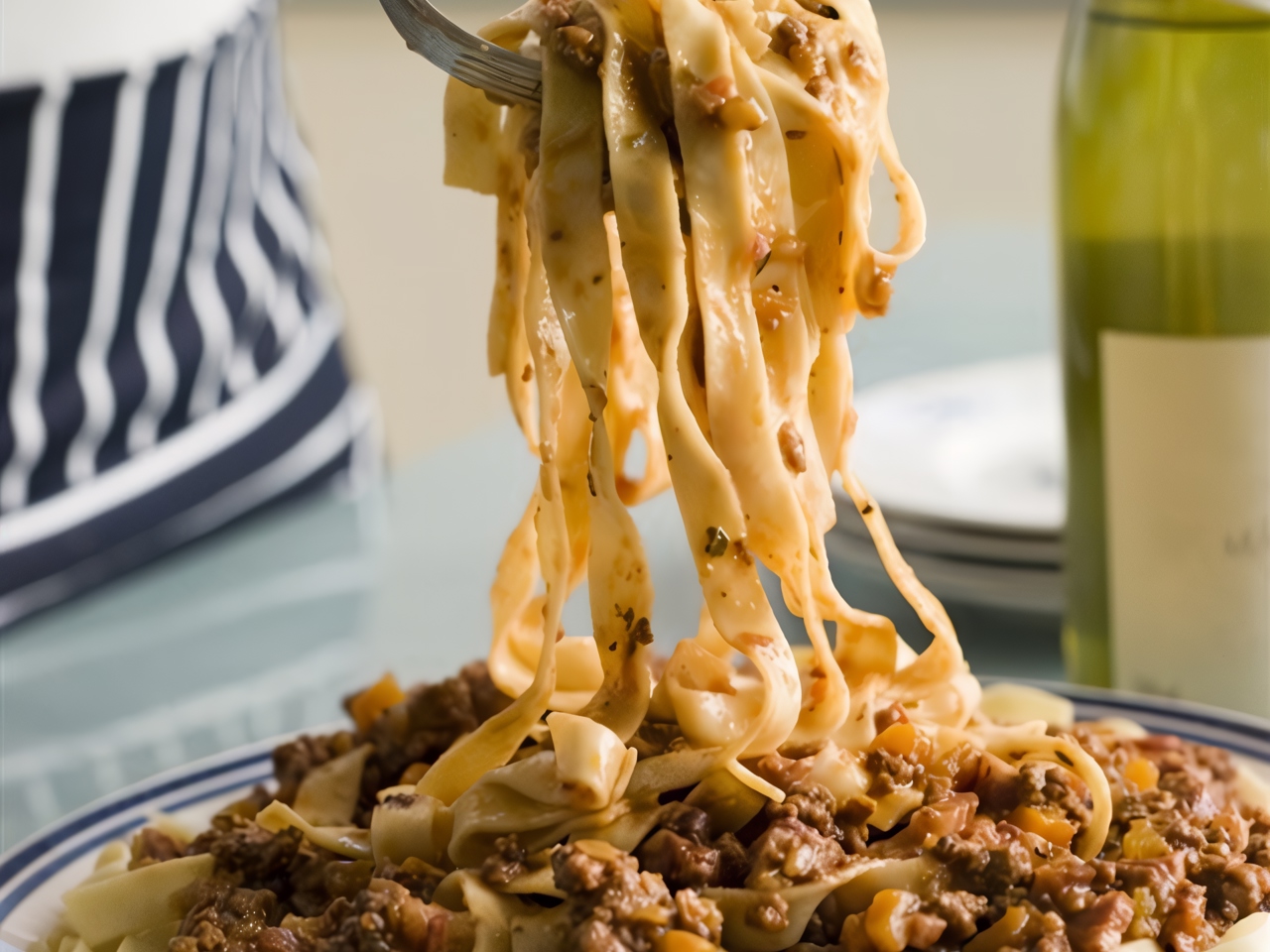 Tagliatelle with Beef Ragu