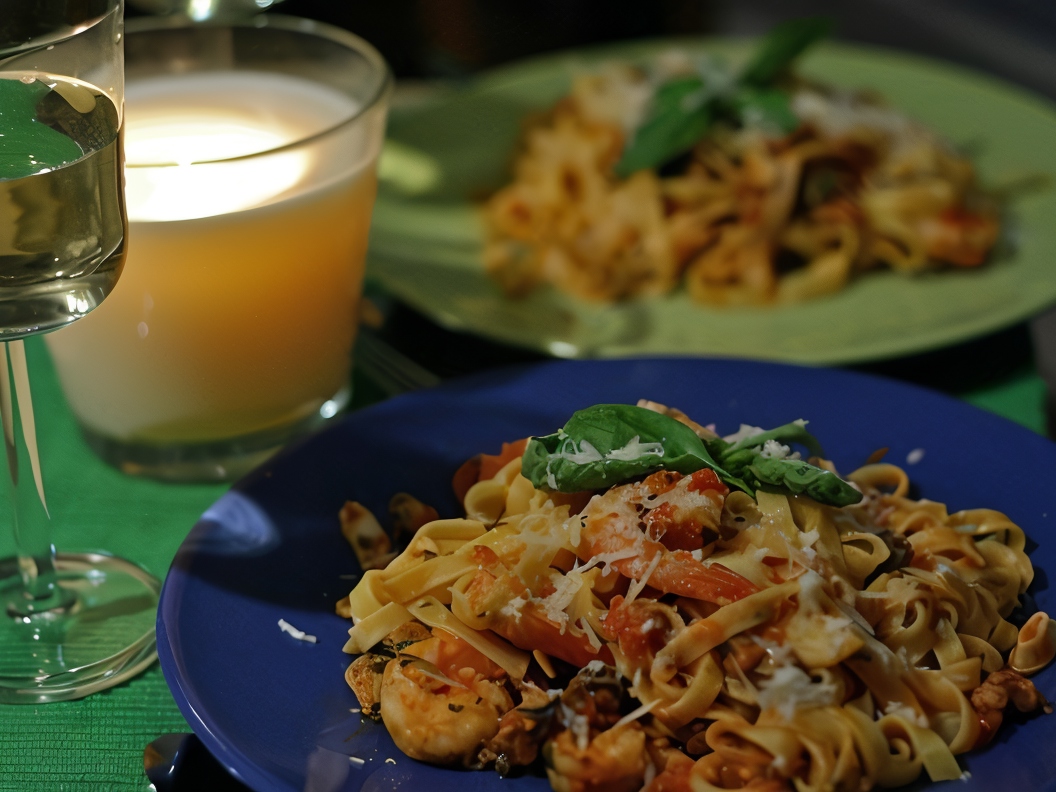 Tagliatelle with Seafood