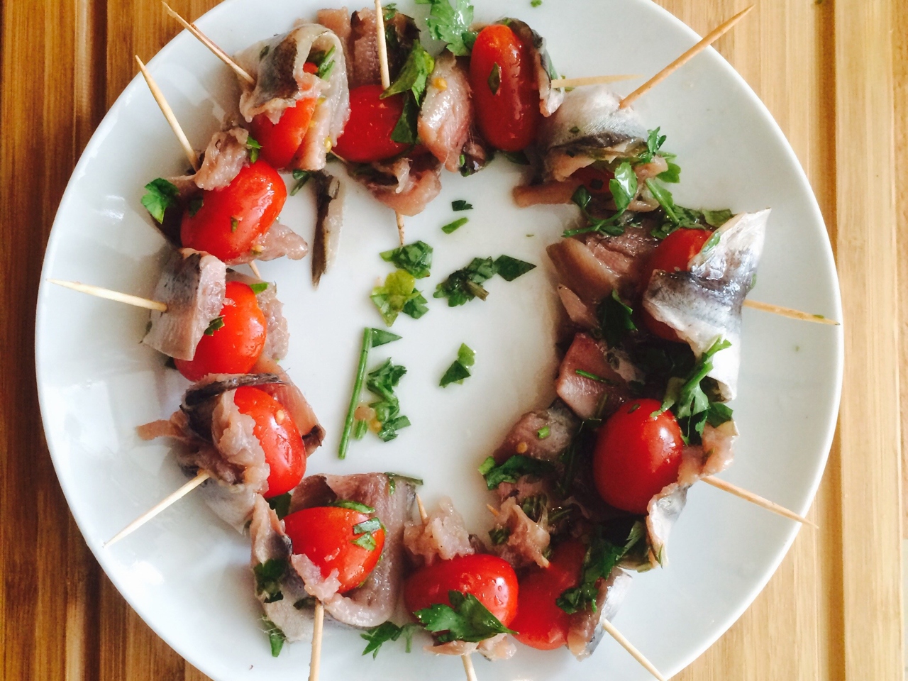 Anchovy Pinchos Tapas