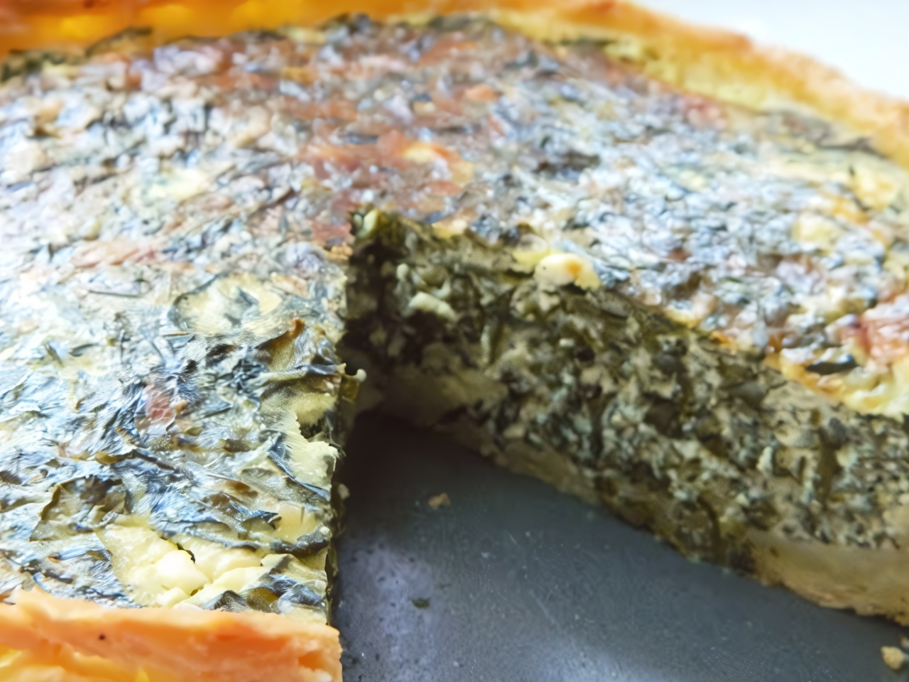 Feta Cheese and Spinach Tart
