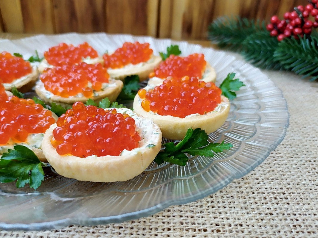 Caviar Tartlets