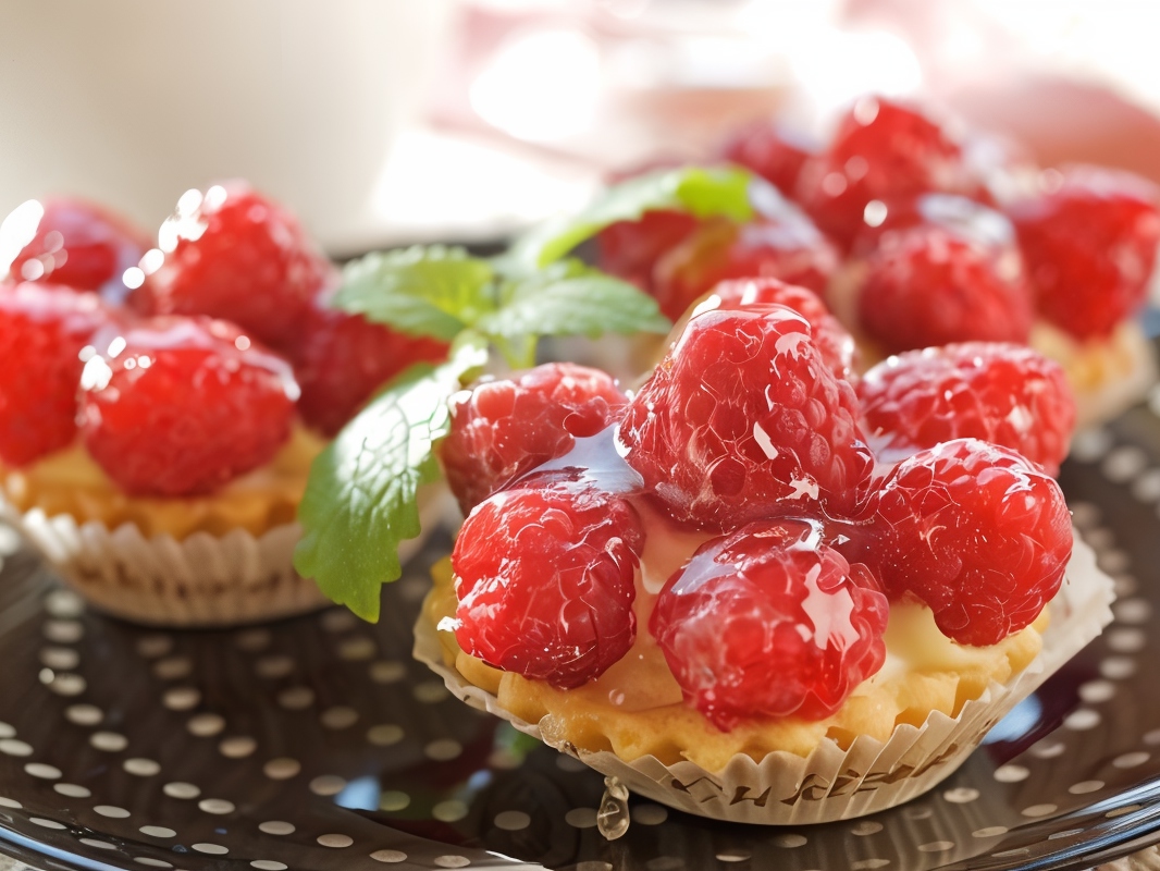 Tartlets with Almond Cream and Fresh Berries