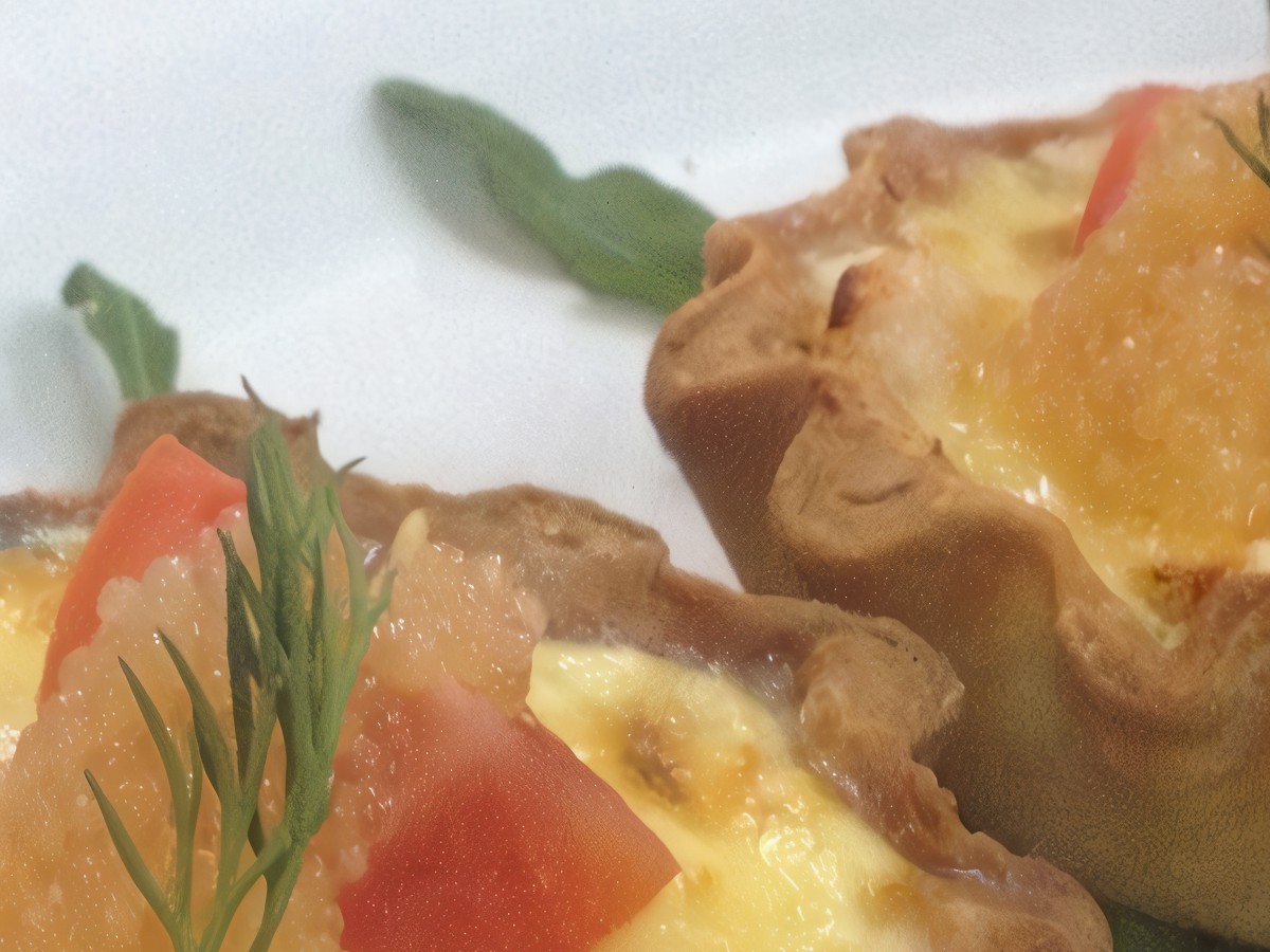 Seafood Tartlets with Pike Caviar