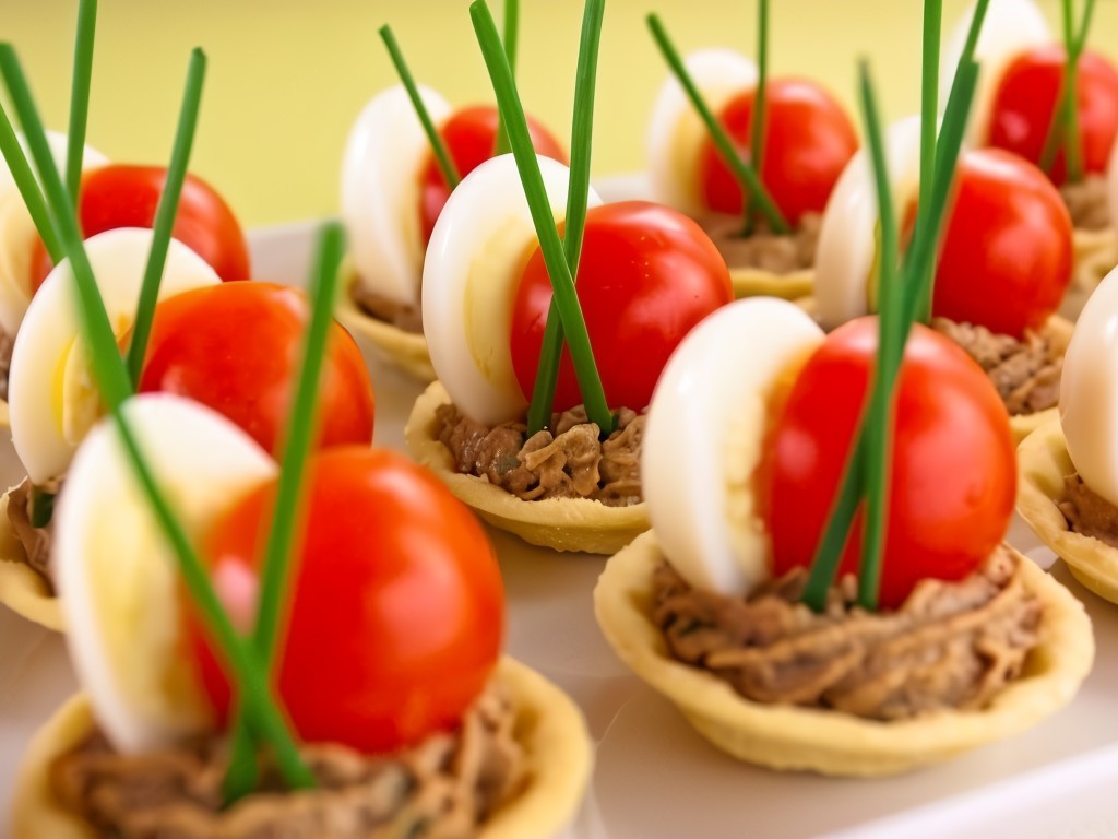 Tartlets with Liver Mousse