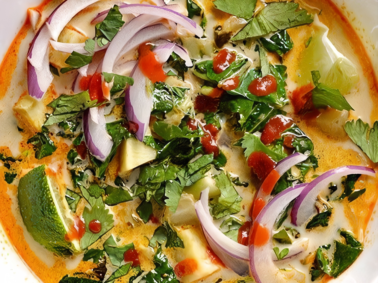 Thai Vegetable Curry Soup
