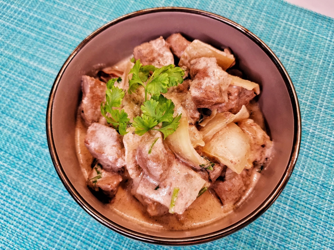 Veal Liver in Sour Cream