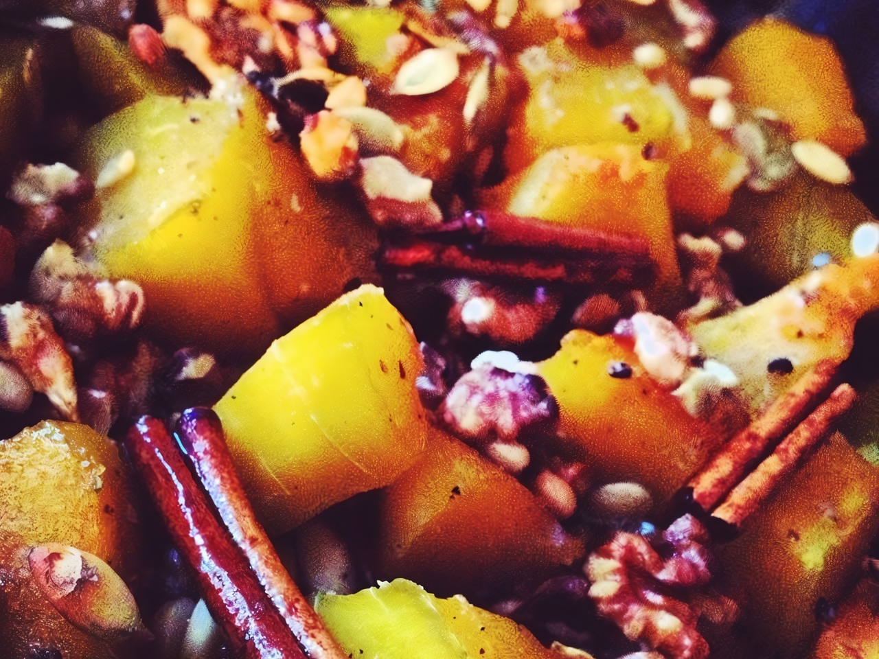 Pumpkin with Spices and Nuts