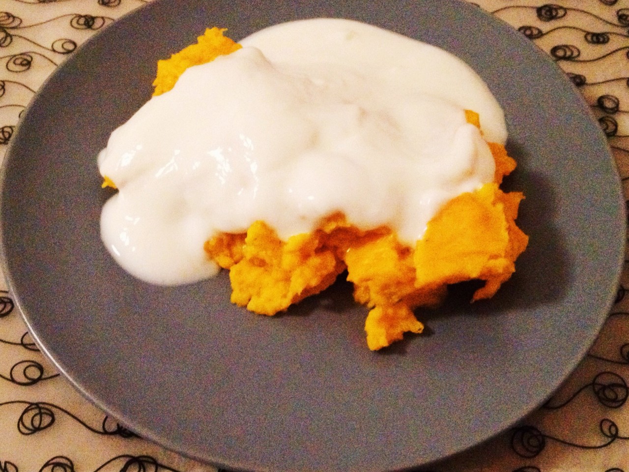 Pumpkin Casserole with Yogurt