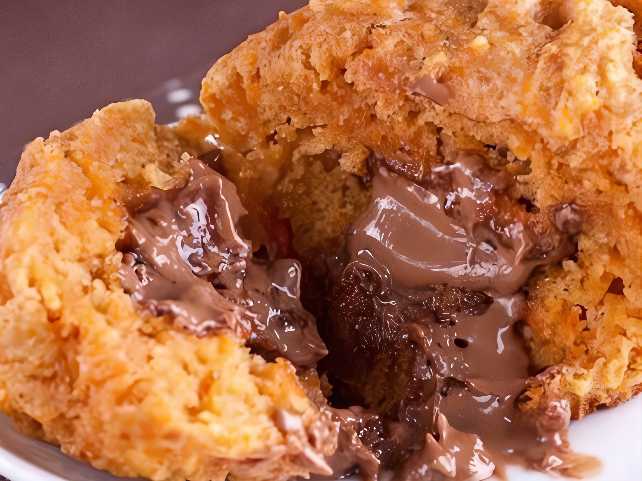 Pumpkin Muffins with Chocolate