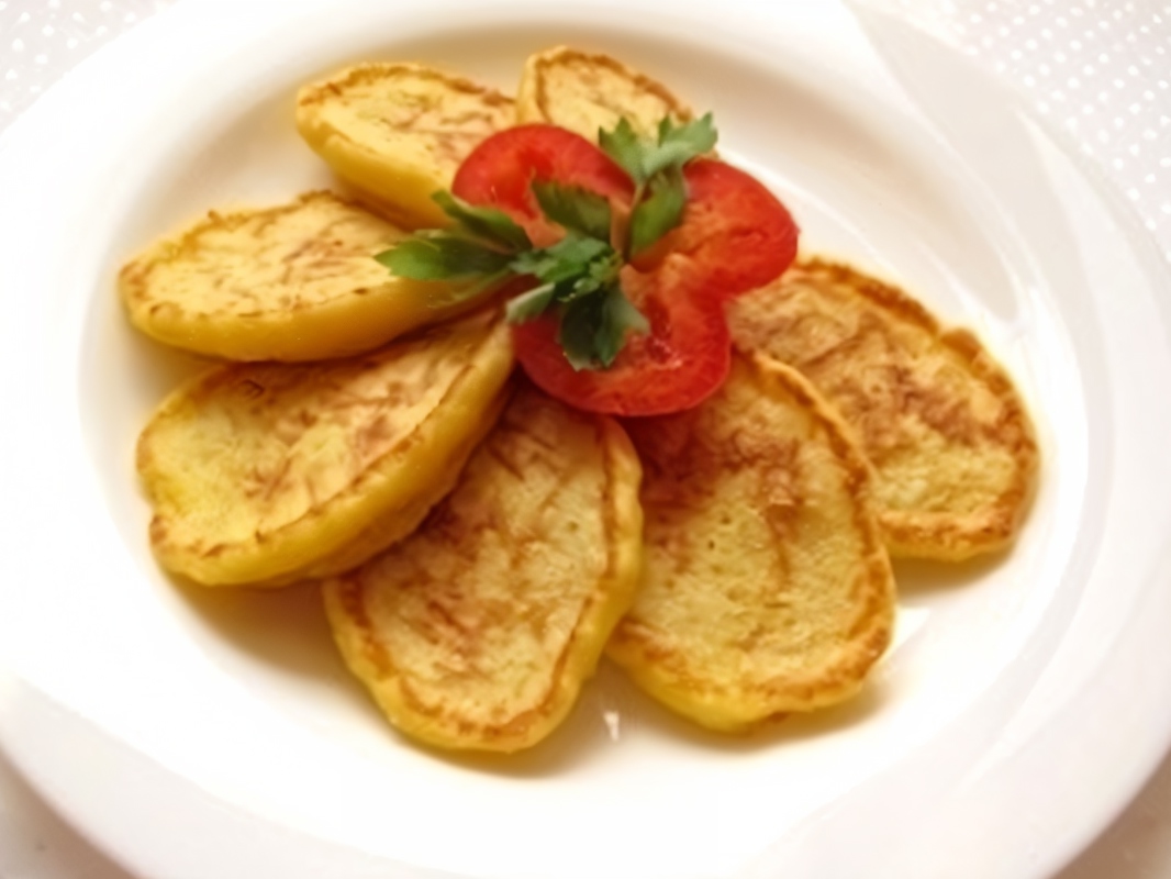 Indian-Style Pumpkin Fritters with Curry and Basil