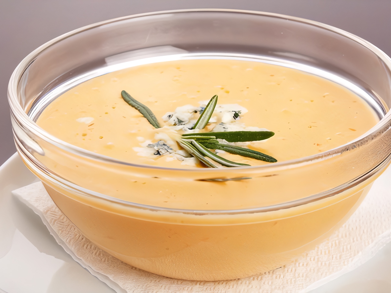 Pumpkin Cream Soup with Coconut Milk