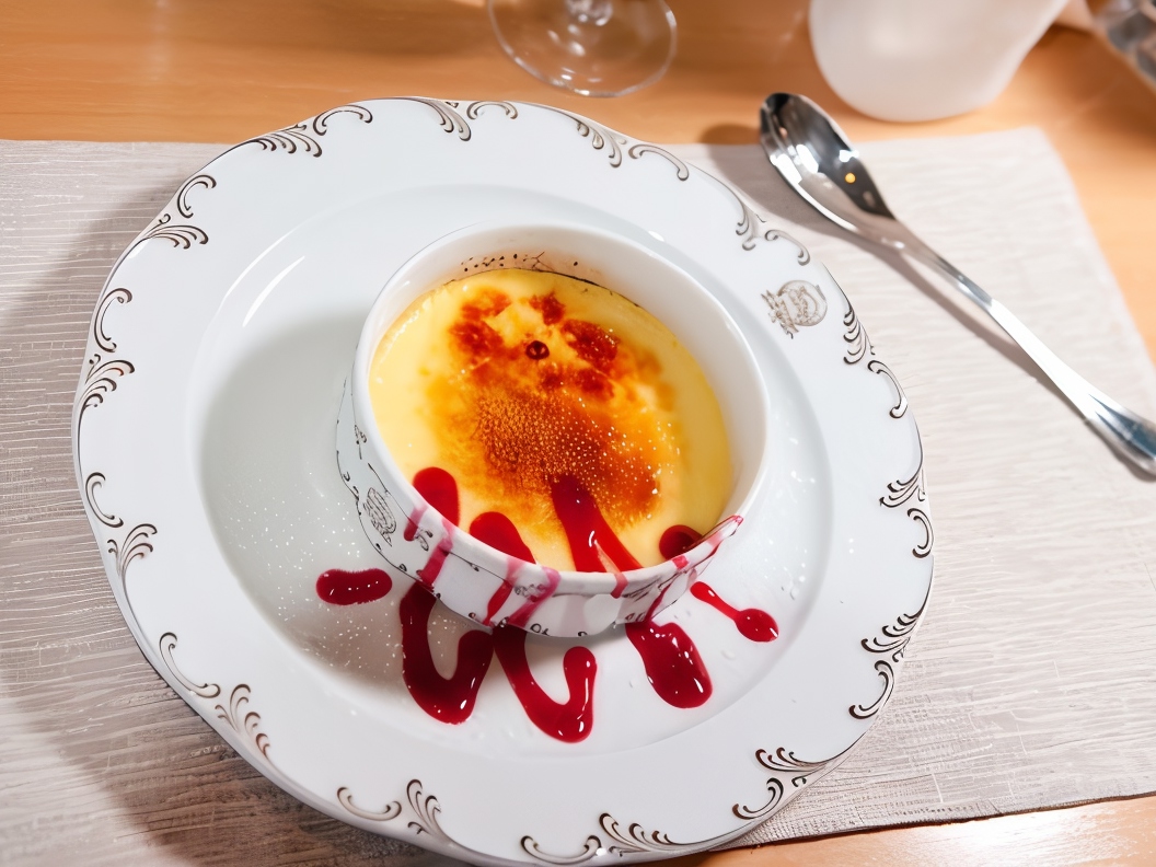 Pumpkin Milk Pudding