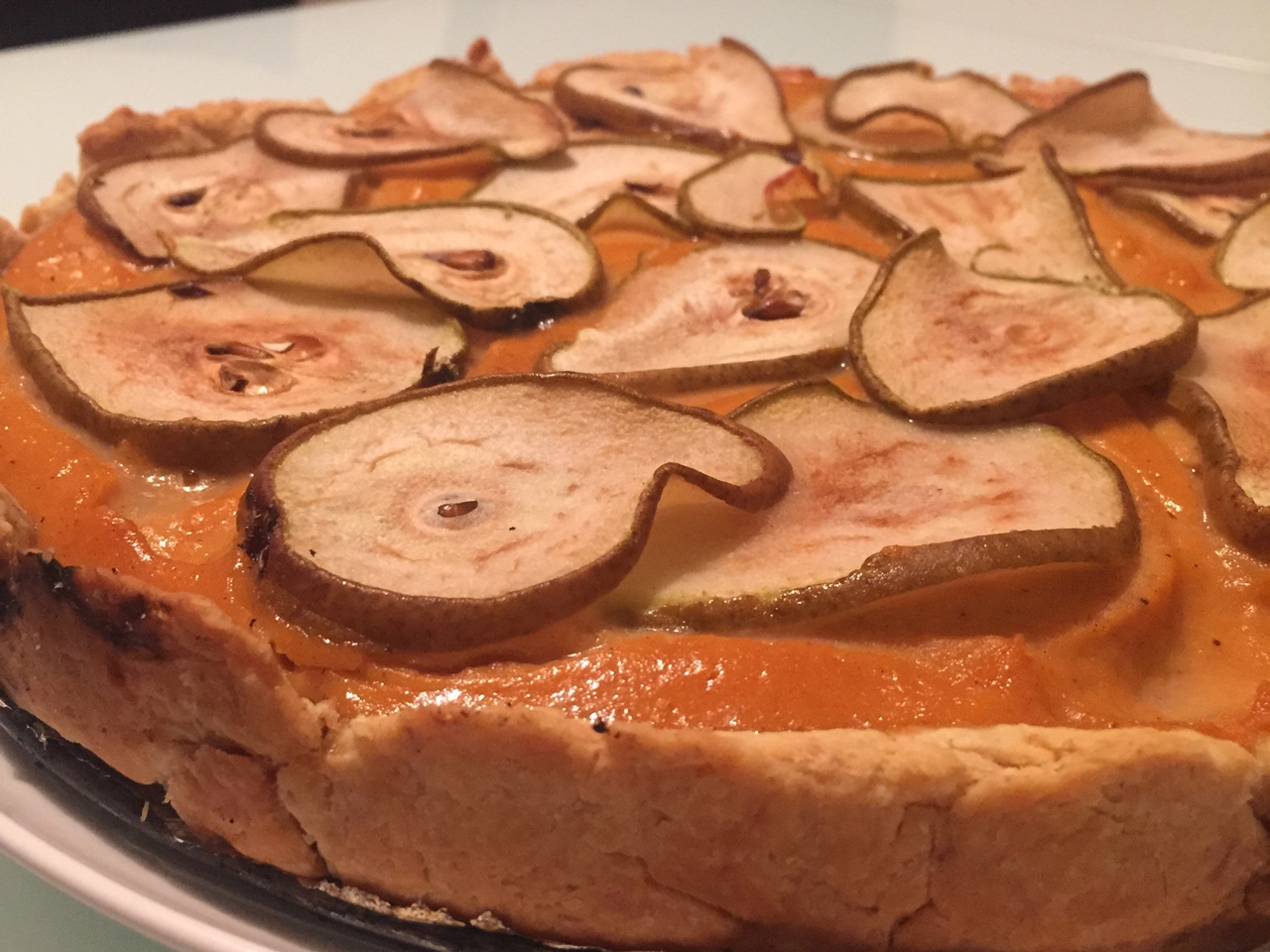 Pumpkin Pie with Bourbon