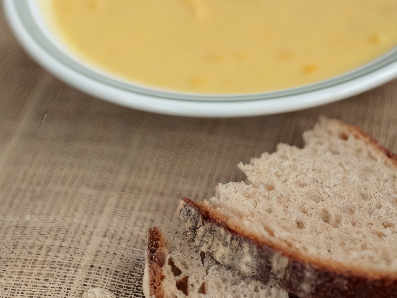 Pumpkin Soup with Roasted Sweet Corn