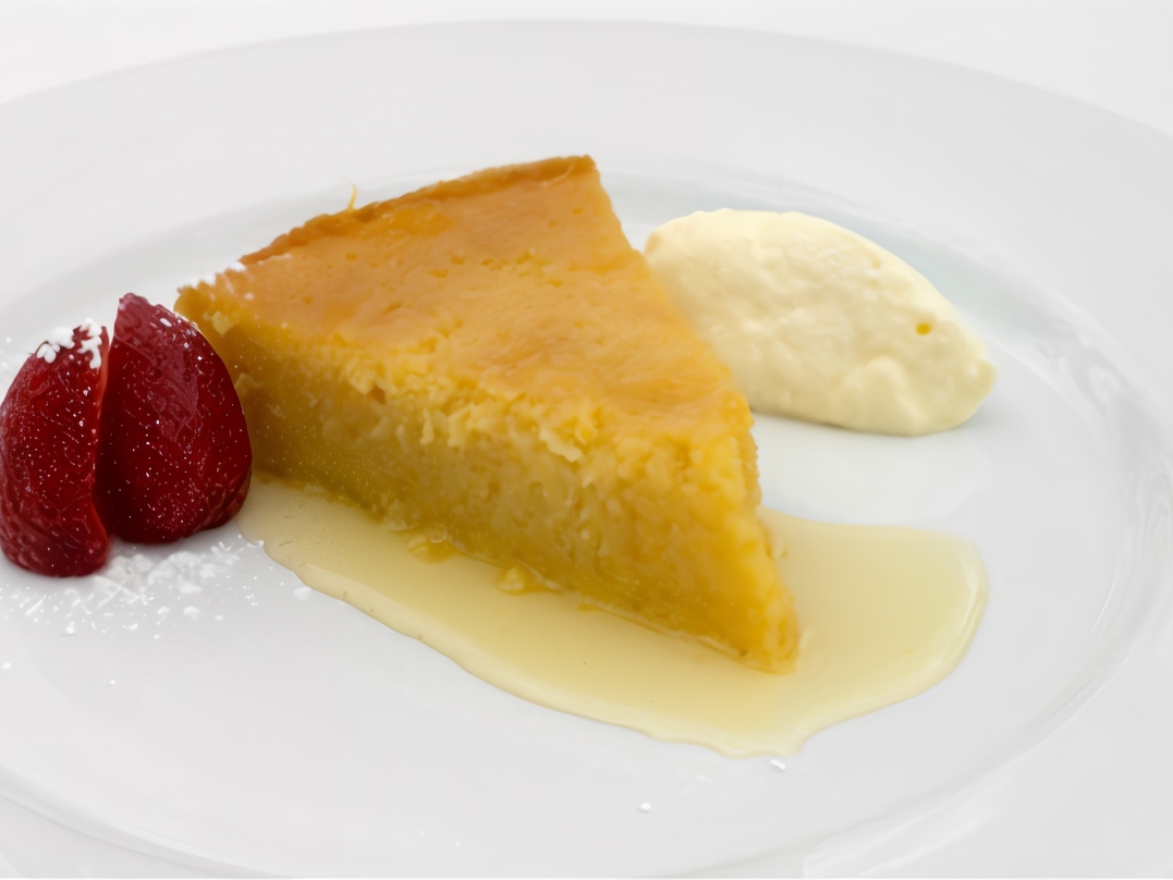 Pumpkin-Apple Pudding with Semolina