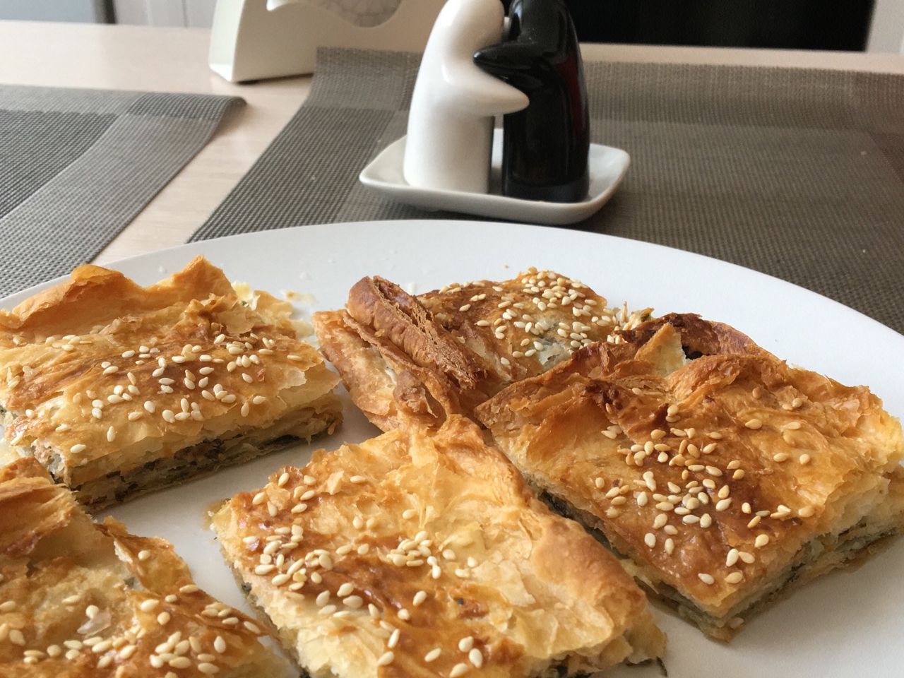 Tiropita (Greek Pie with Feta and Greens)