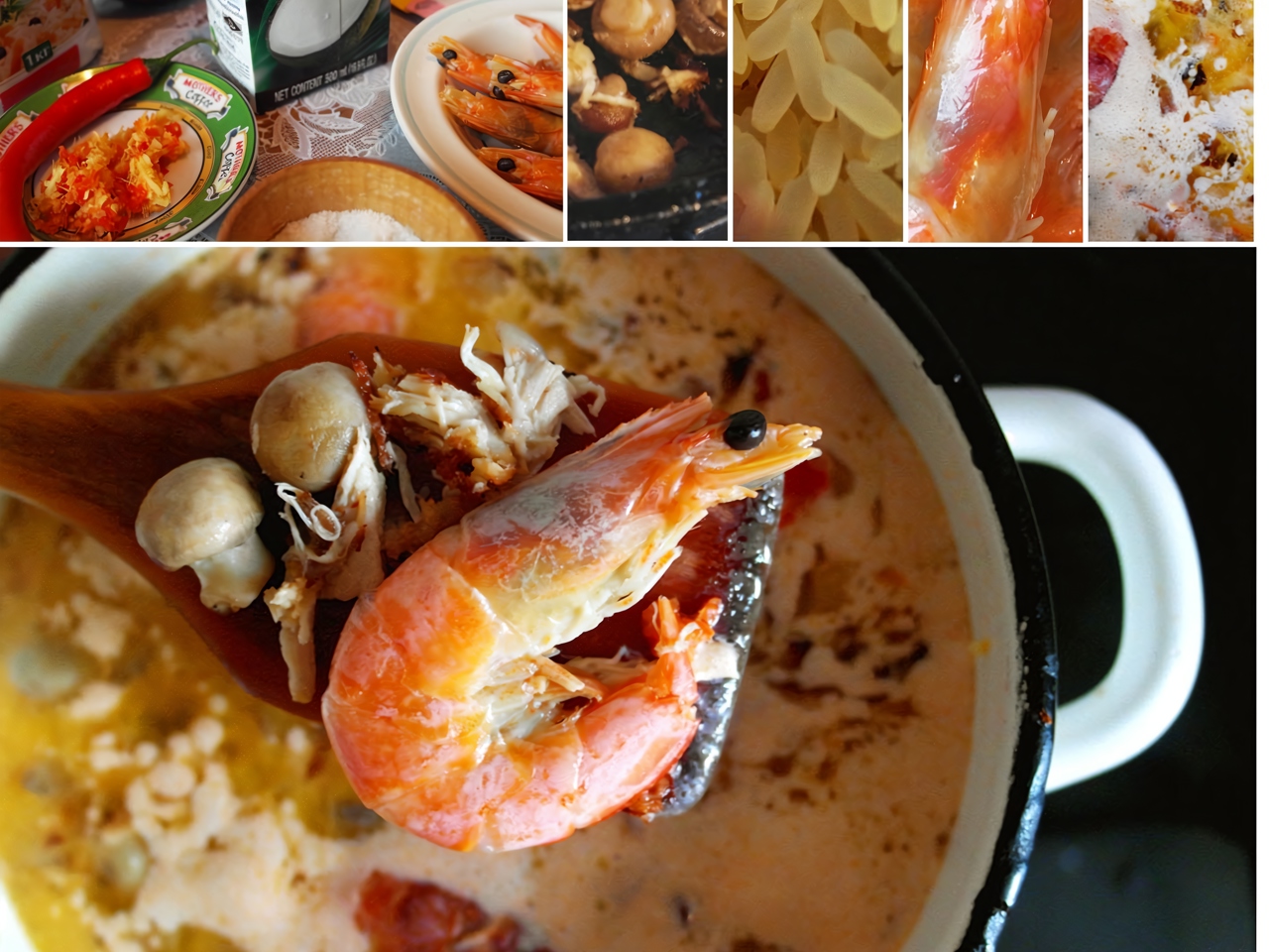 Tom Kha Kung with Ginger