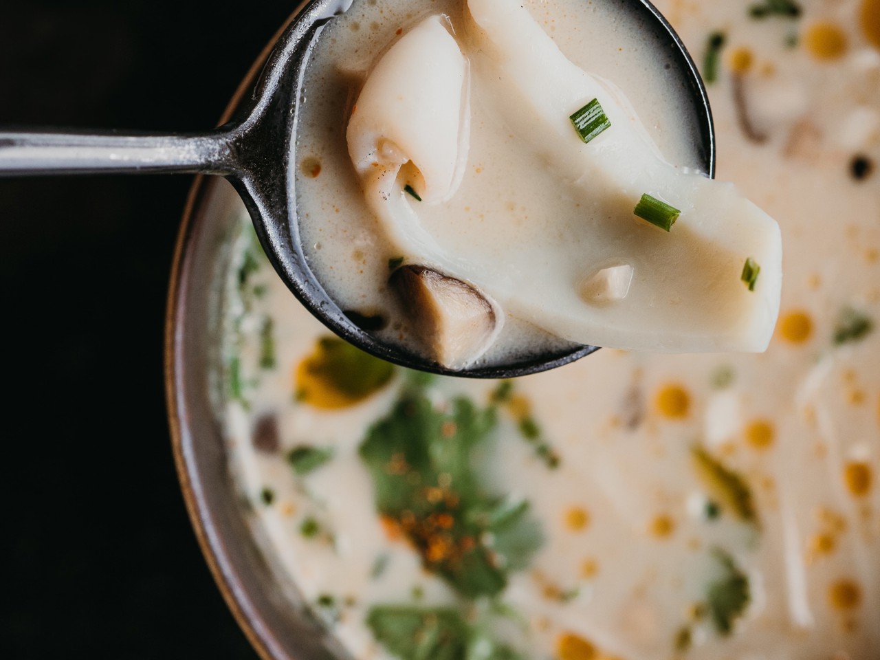 Tom Kha with Seafood