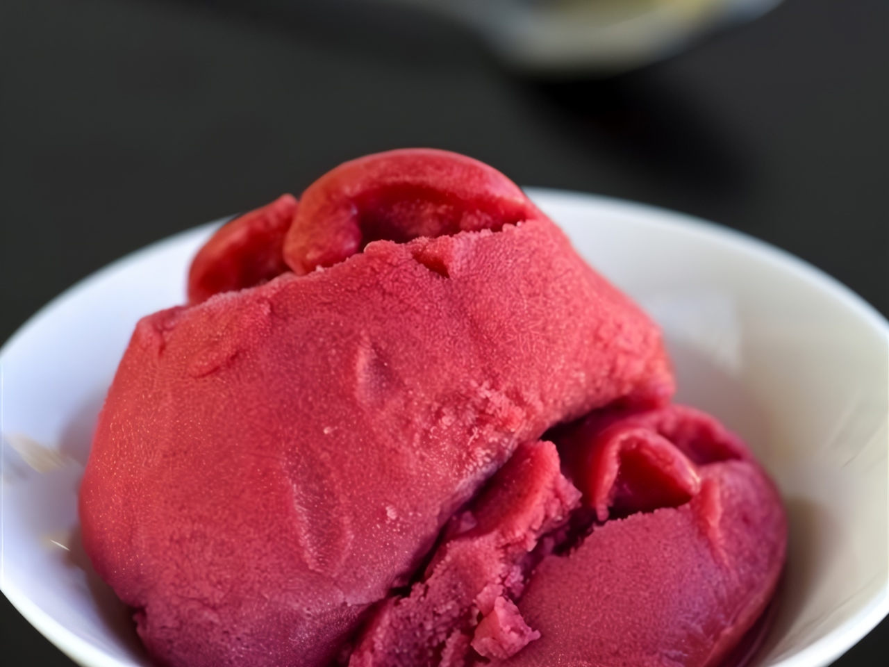 Tomato Sorbet with Mint