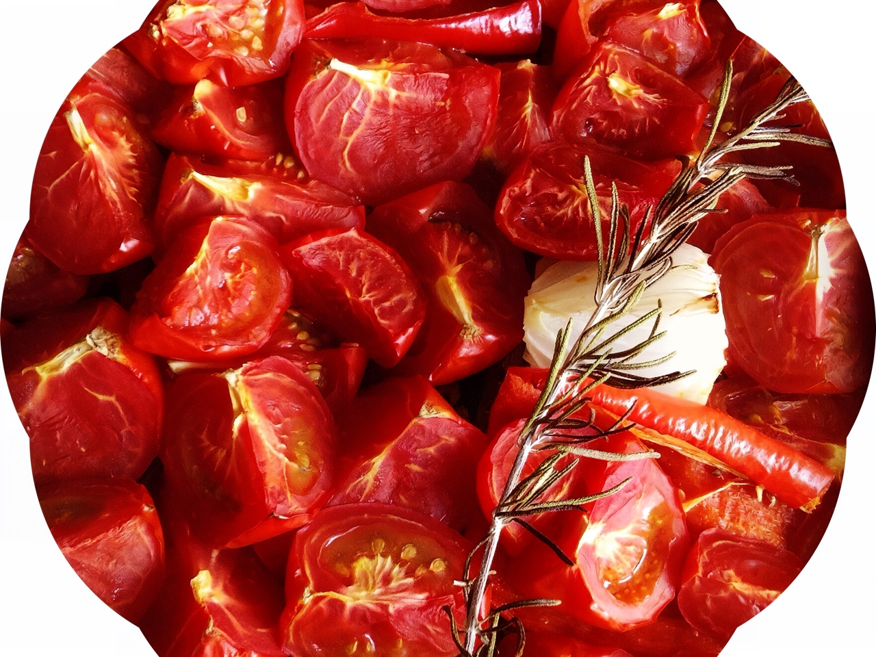 Tomato Soup with Rosemary