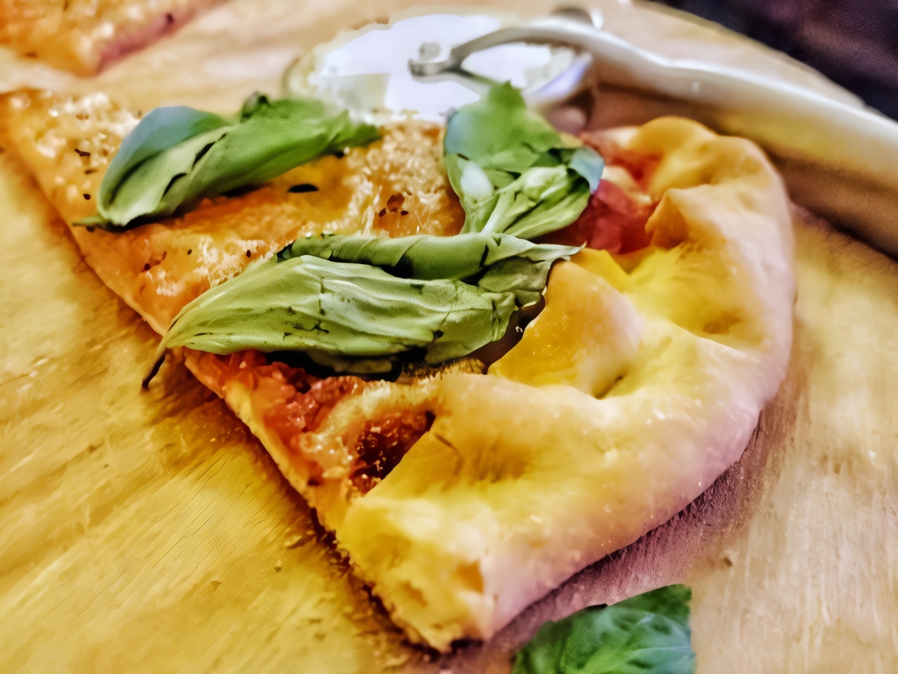 Итальянская пицца на тонком тесте