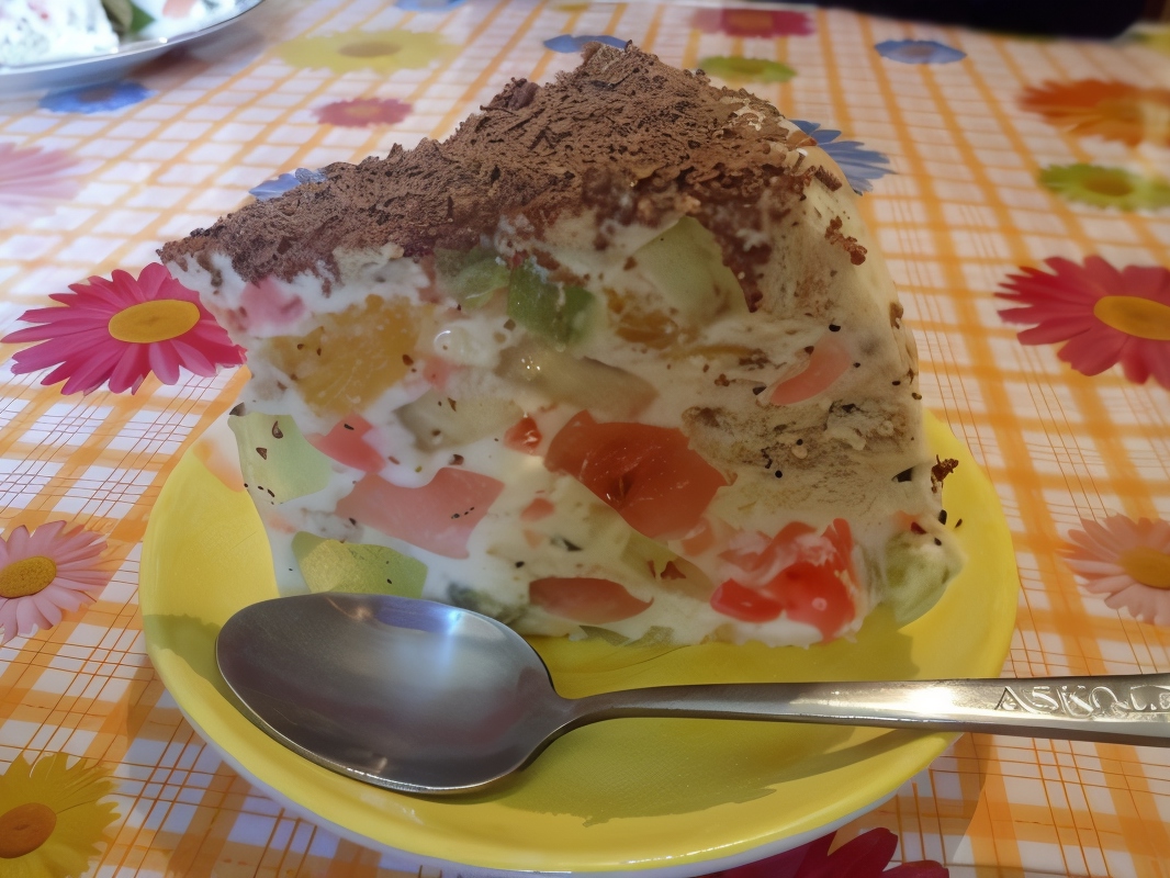 Mosaic Cake Dessert