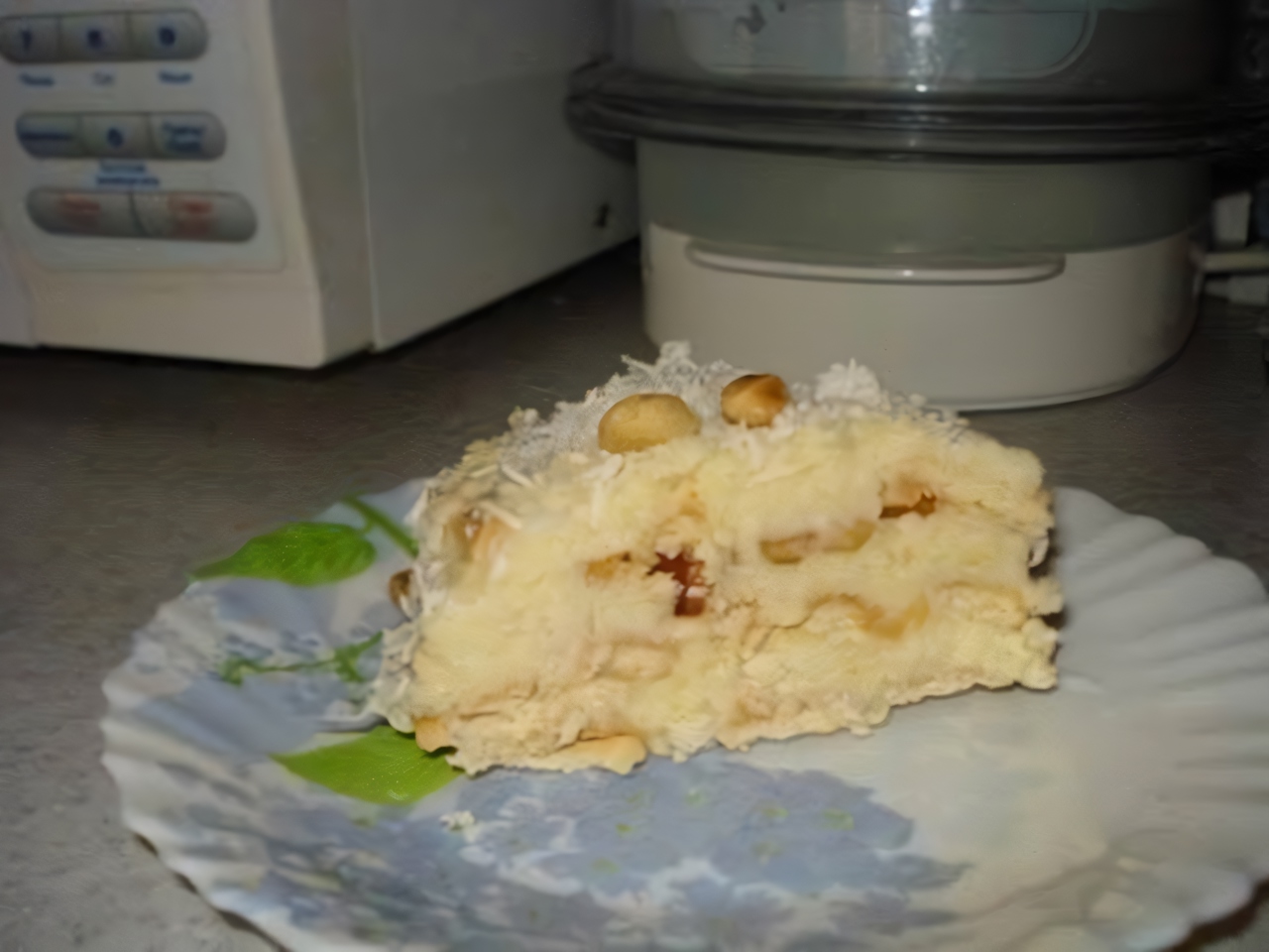 Cookie Cake with Coconut Cream
