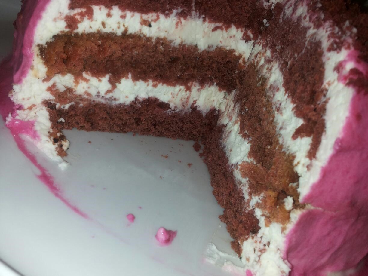 Red Velvet Cake with Cream Cheese Frosting