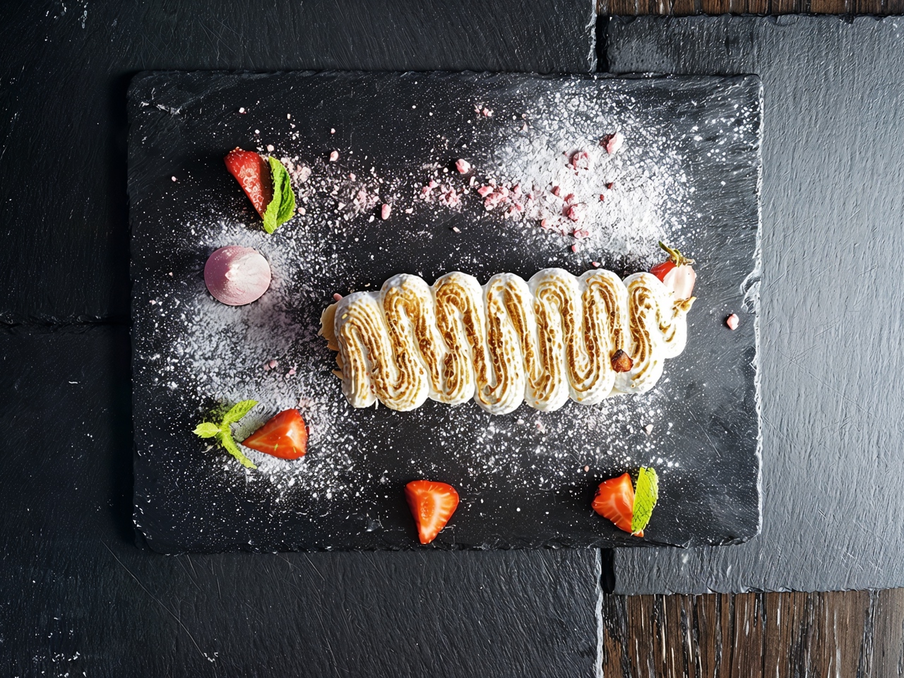 Napoleon Cake with Puff Pastry