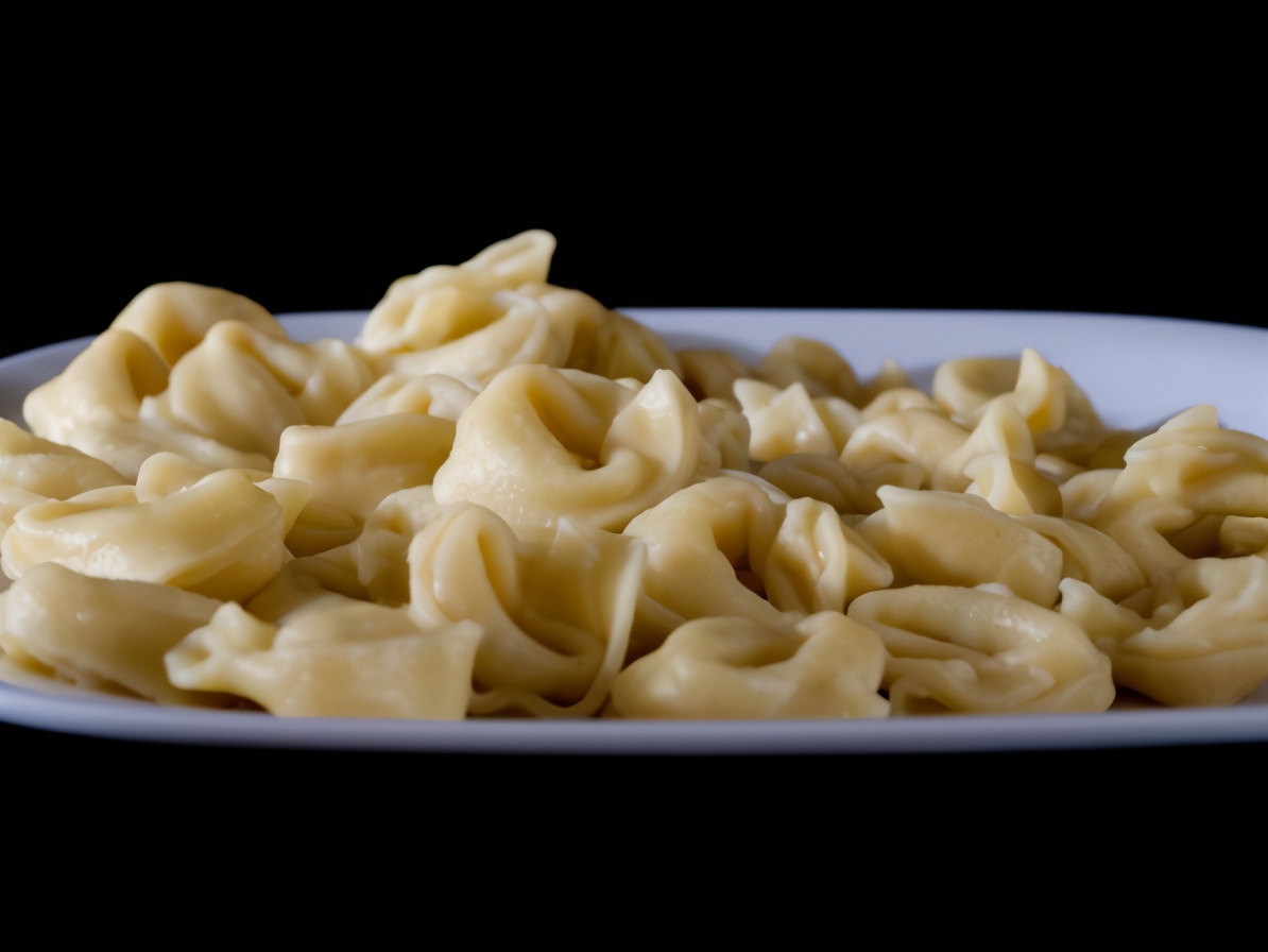 Tortellini with Chicken, Cheese, and Nutmeg