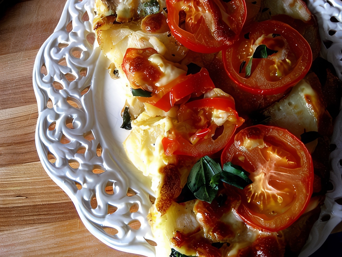 Tortilla with Suluguni Cheese
