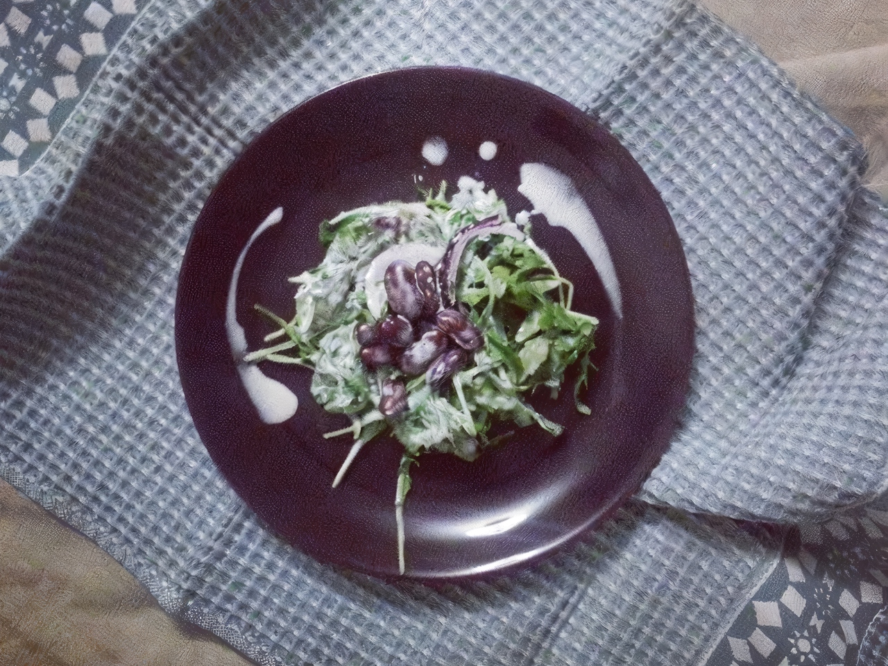 Tuscan Salad with Red Beans