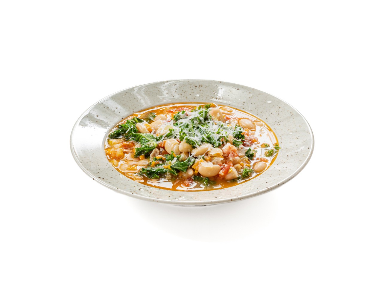 Tuscan Ribollita Soup with Beans and Ham