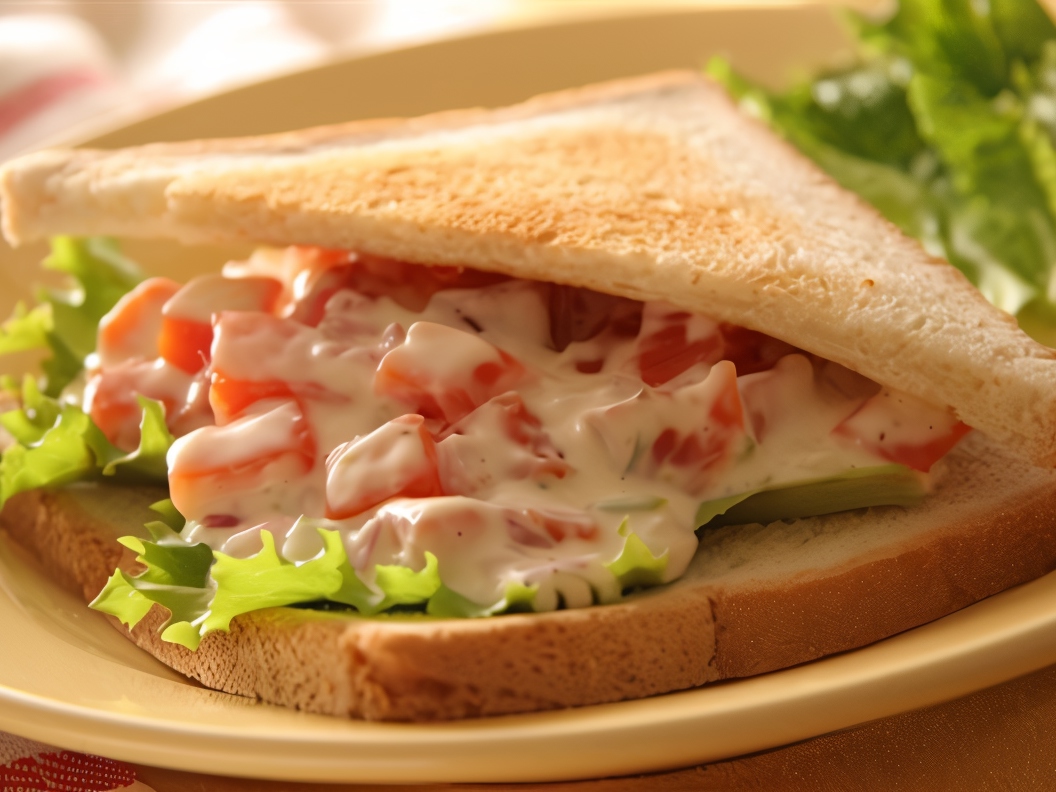 Shrimp Toasts with Cucumber Sauce