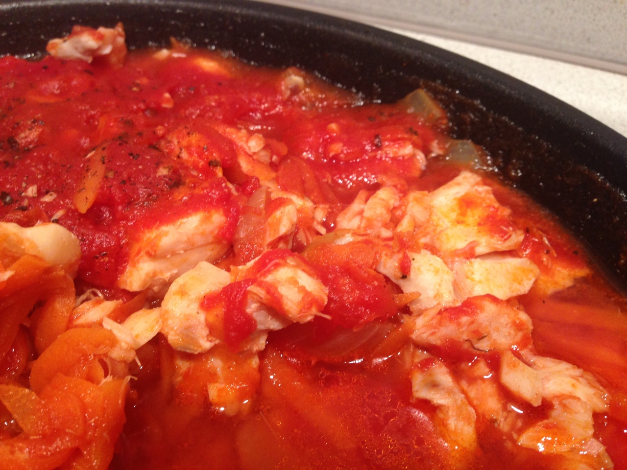 Cod in Tomato Sauce