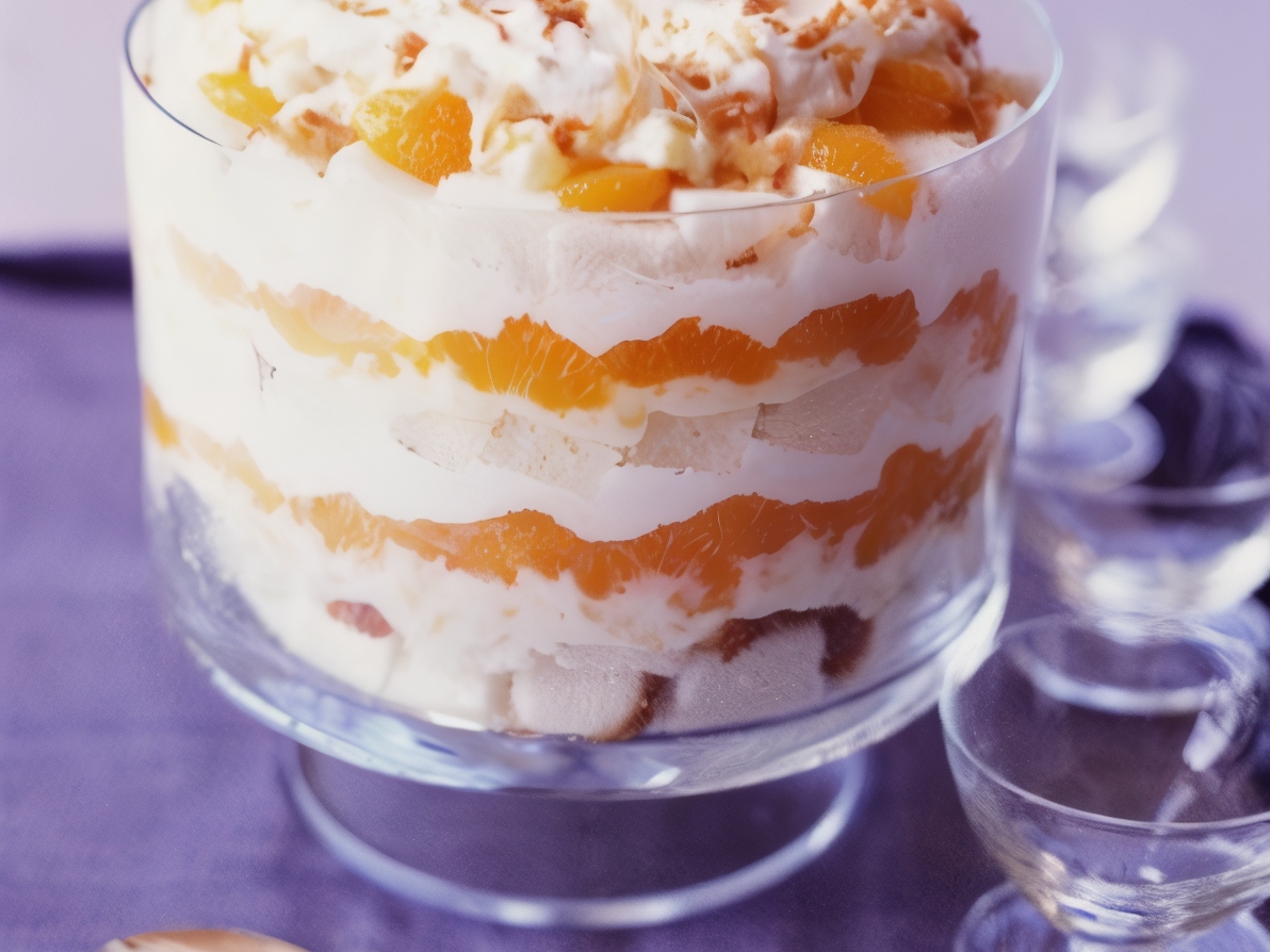 Panettone Trifle with Brandy Cream