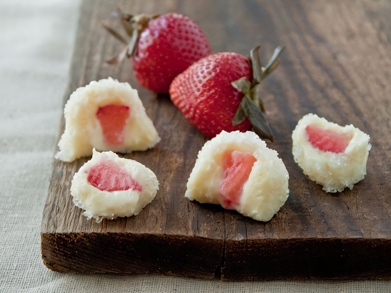 Yogurt and White Chocolate Truffles