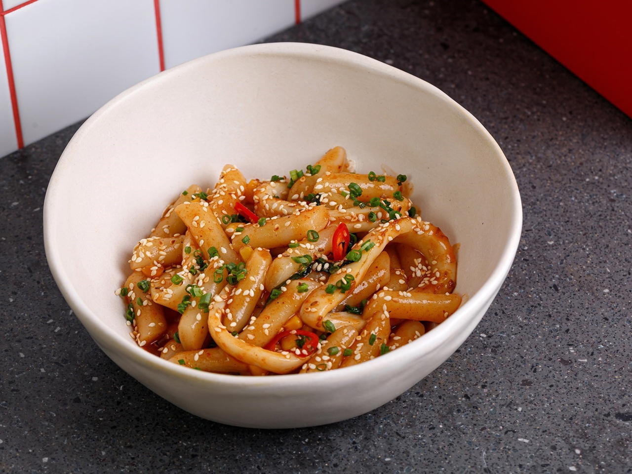 Tteokbokki with Squid