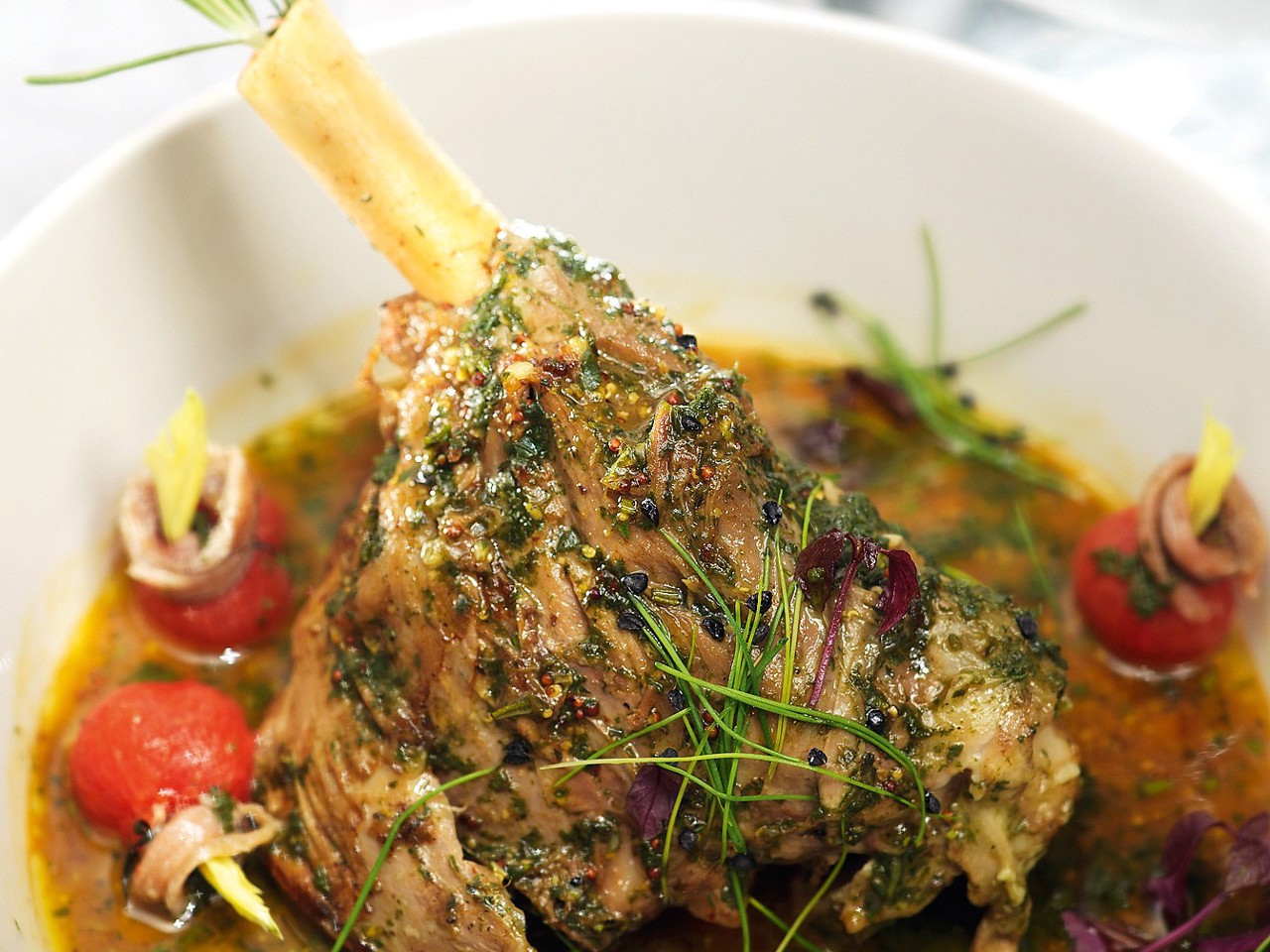 Braised Lamb Shank