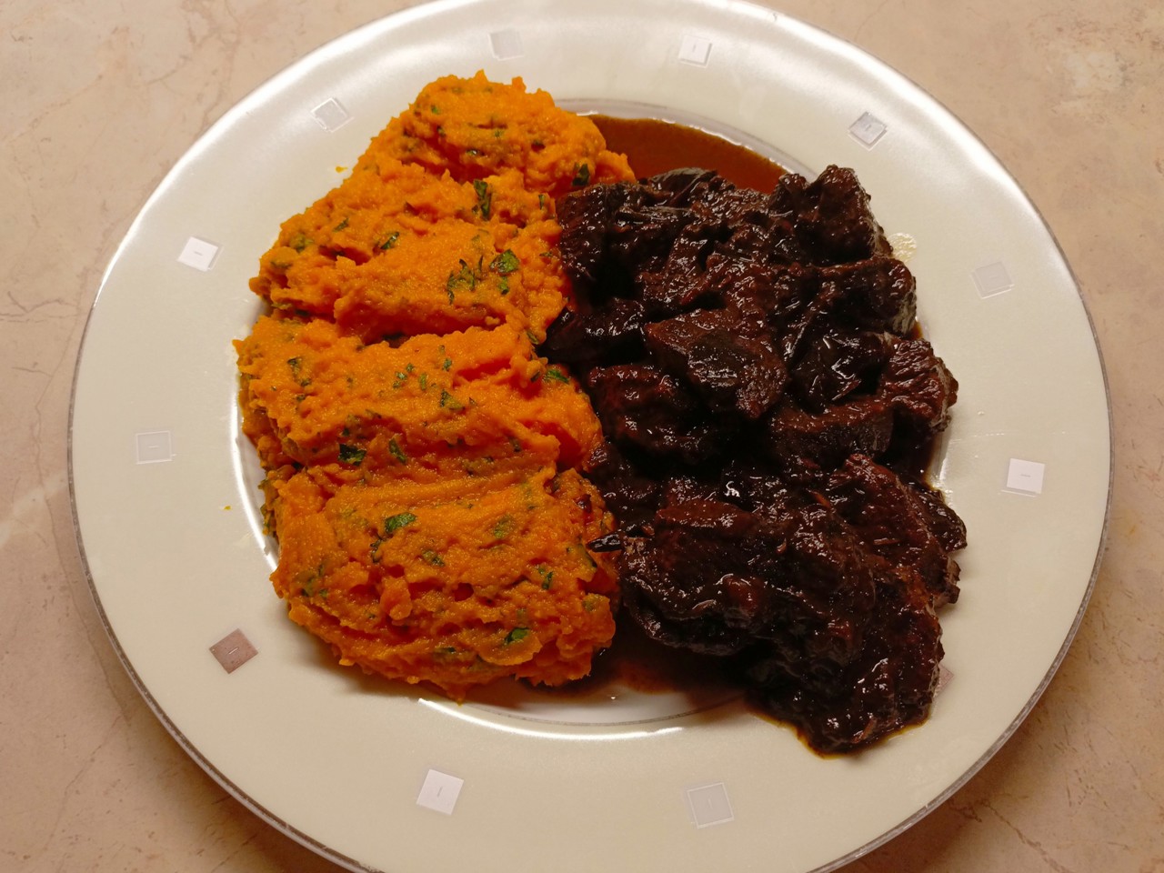 Braised Beef with Prunes