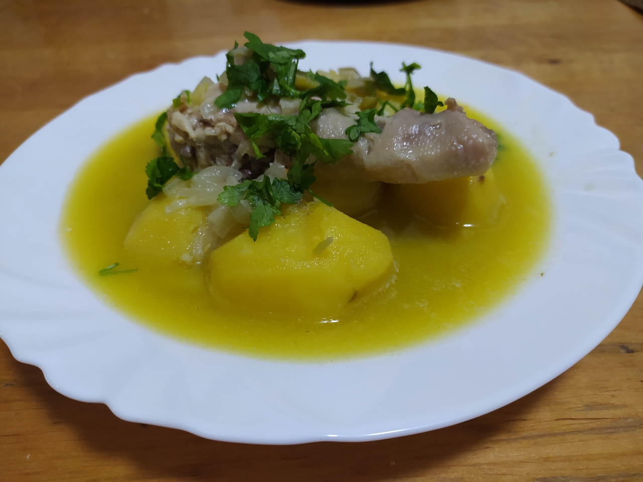 Braised Chicken with Potatoes