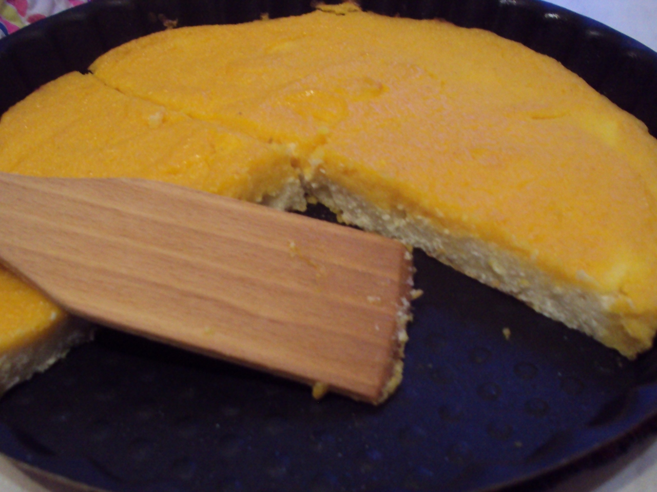 Cottage Cheese Casserole with Pumpkin Cream