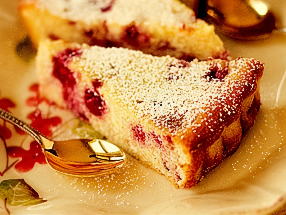 Cottage Cheese Casserole with Lingonberries